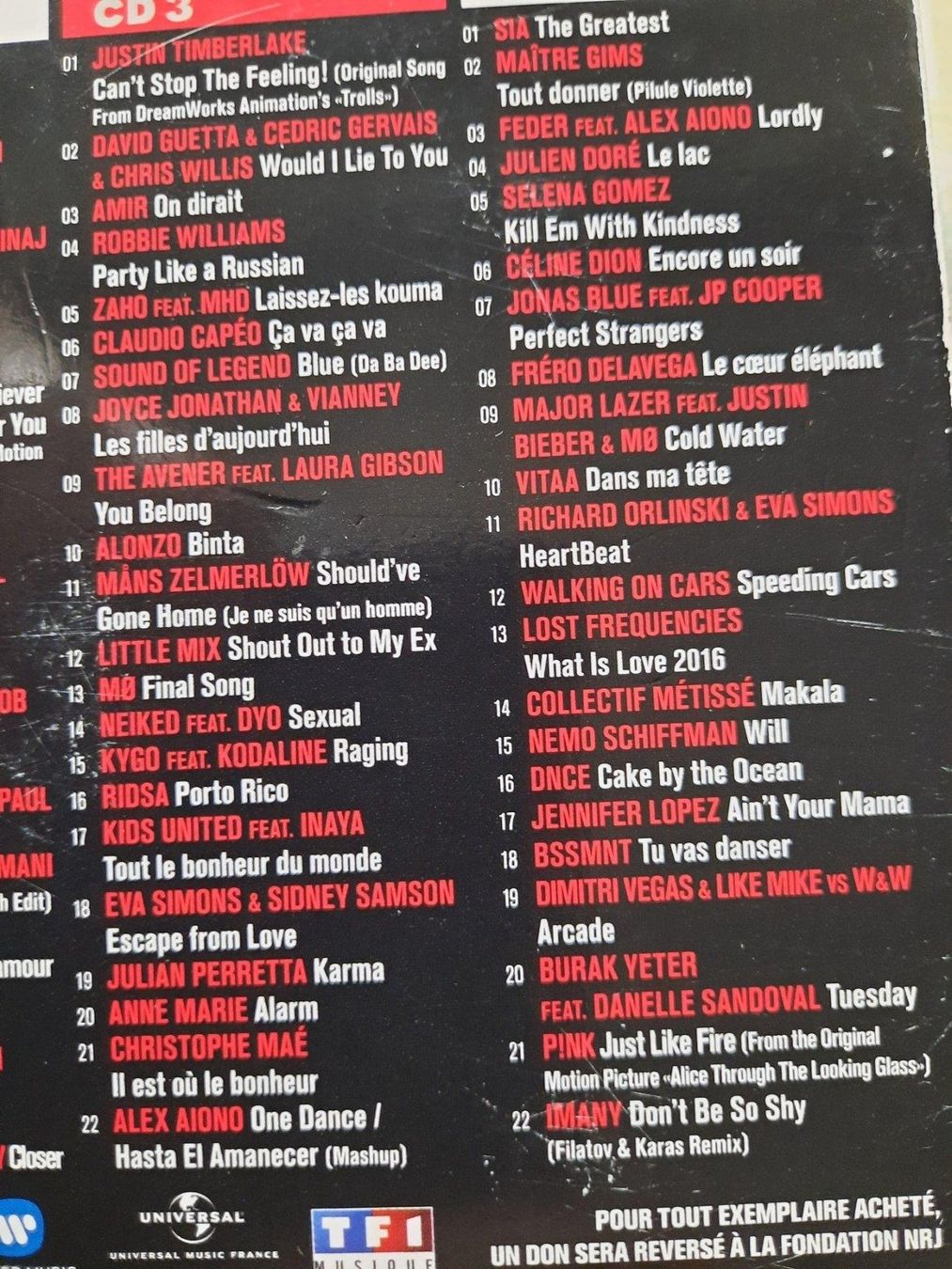 CDs: Cd NRJ Music Awards 2016 - 4 Cds – Gebraucht aus Pully von bro_n52j 4