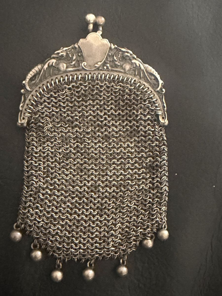 Borse da donna: Antike Chatelaine-Geldbörse – Usato da Baden venduto da noli.r 3