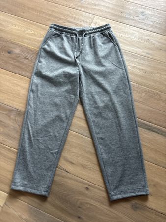 Hose Fischgrätenmuster grau Grösse M neuwertig