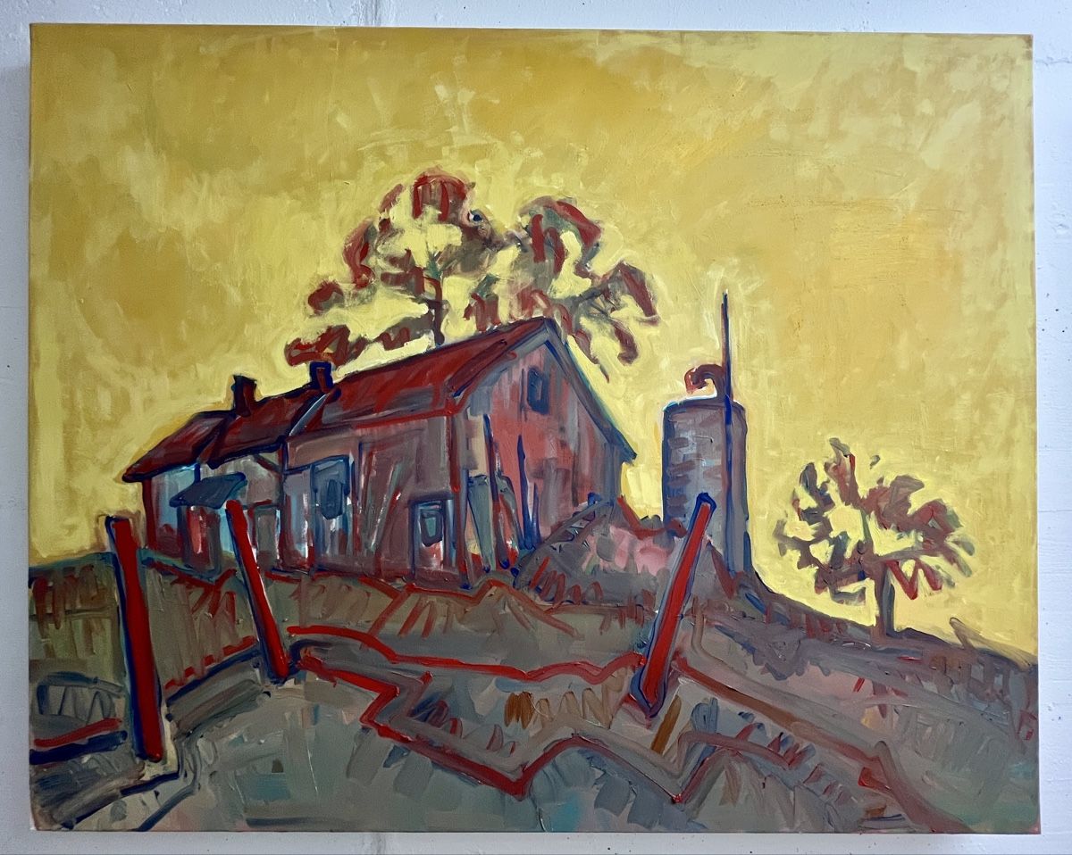 Gemälde: Expressionistisches Bild – Gebraucht aus Elgg von gruenheinrich57