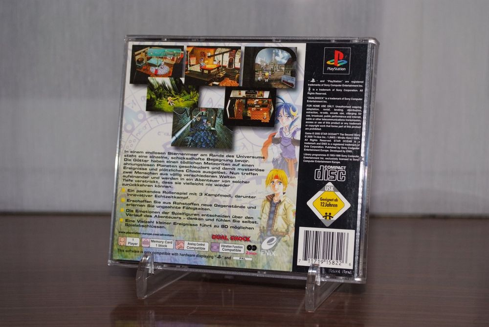 Star Ocean The Second Story PS1 Reproduction Case -  Portugal