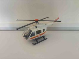 Playmobil Spielzeug Rettungshelikopter weiss rot guter