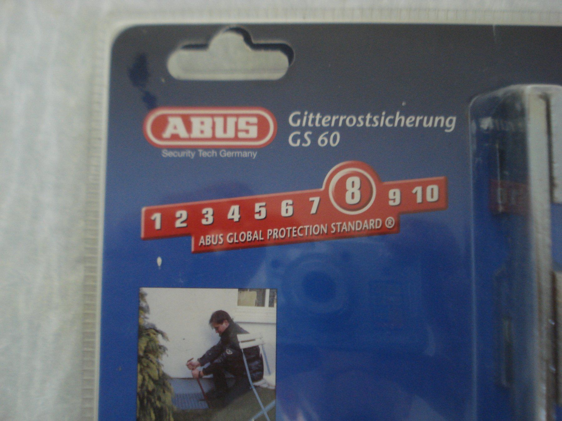 Quincaillerie: ABUS Gitterrostsicherung GS 60 Neu OVP – Neuf avec emballage d'origine à Neuenkirch par siuprellum 1