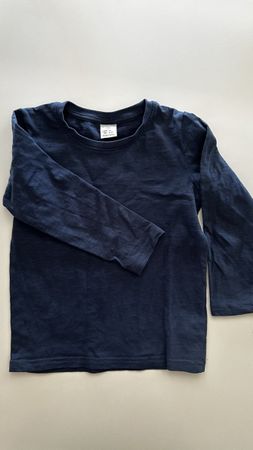 Lindex Long Sleeve T-Shirt Navy EUR 98 2-3Y