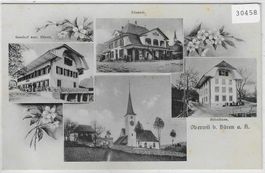 Oberwil b. Büren a.A. - Käserei, Kirche,