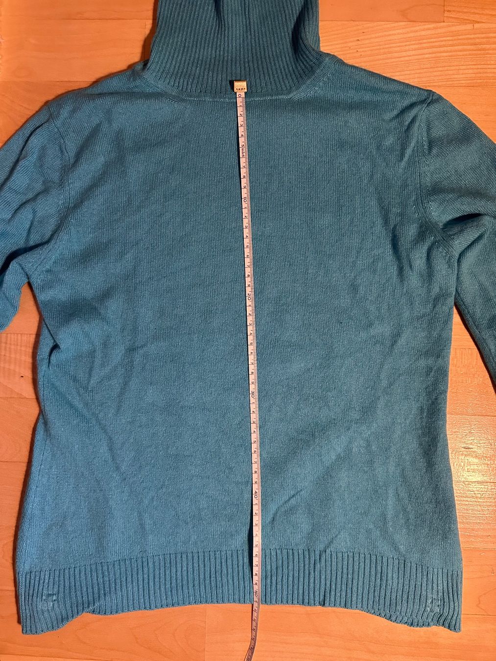 Maglioni & Felpe: Cashmere-Seide Rollkragenpullover, hellblau, Grösse M – Usato da Hergiswil NW venduto da kaufe_at_kaufmann 6