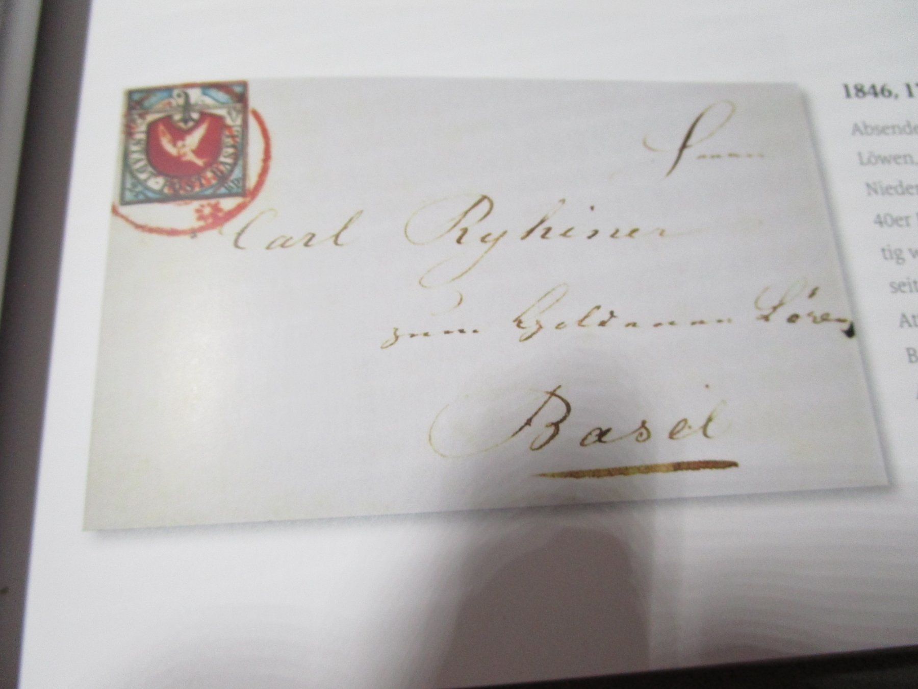 Libri: Fachbuch Basler Taube Historische Briefe  145 - 1852 – Nuovo e nell'imballaggio originale da Rupperswil venduto da Ema10 8