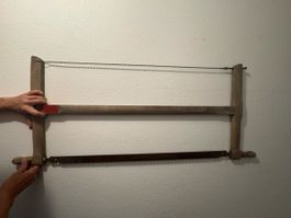 Alte Zweimannsäge / Schrotsäge / Zugsäge – Original – guter 