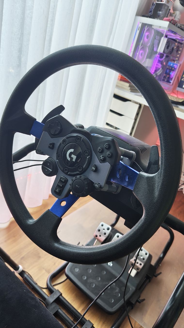 Logitech Controller: Next Level Racing Simrig + Logitech G923/Shifter modifiziert – Usato da Rümlang venduto da Karibik8 4