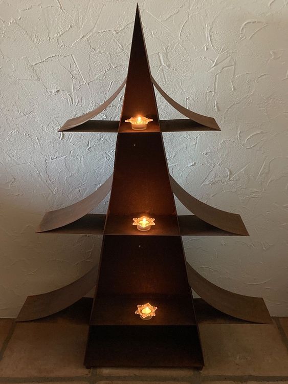 Weihnachtsbaum / Christbaum aus Metall (Blech) Kaufen auf Ricardo