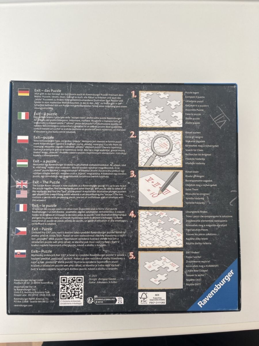 Ravensburger Puzzle: Ravensburger Exit Puzzle "The Lighthouse" 759 Teile! – Nuovo (secondo la descrizione) da Eschenbach SG venduto da Fix54 2