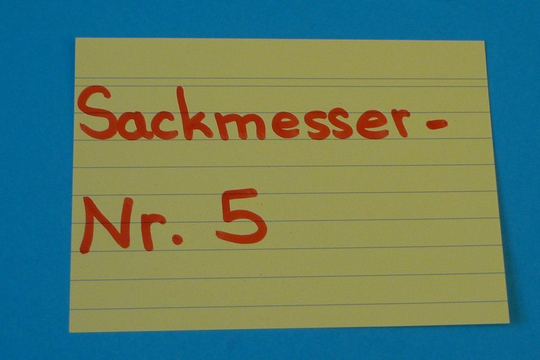 Coltelli tascabile: Sackmesser-Nr.5 – Usato da Bern venduto da bn1640 5