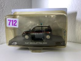 Fiat 600 Elettra 2003 Carabinieri 1:43 712