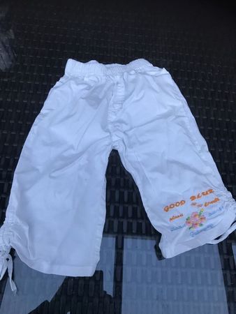 Hose Mädchen weiss 116
