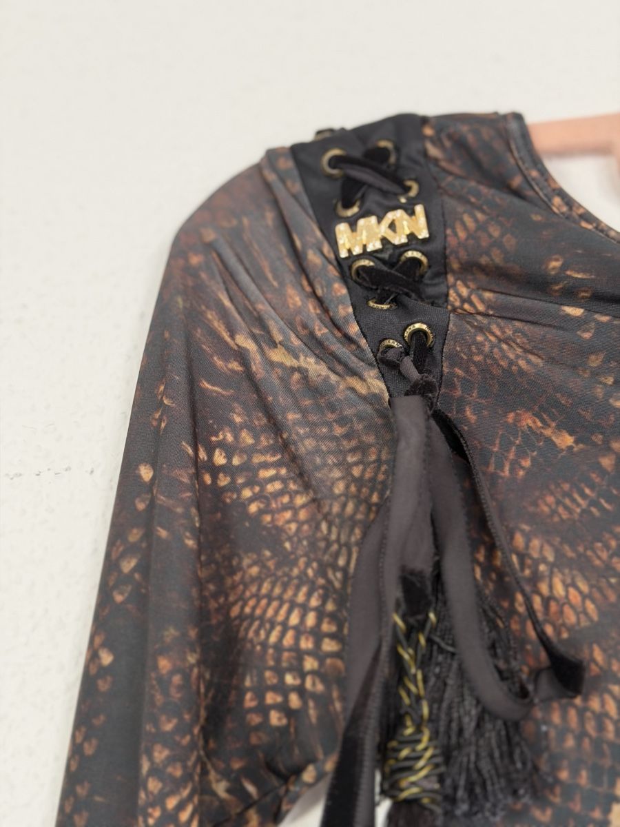 Vestiti: MKN Snake Print Mini Dress - Size S – Usato da Winterthur venduto da adriana_1000 2