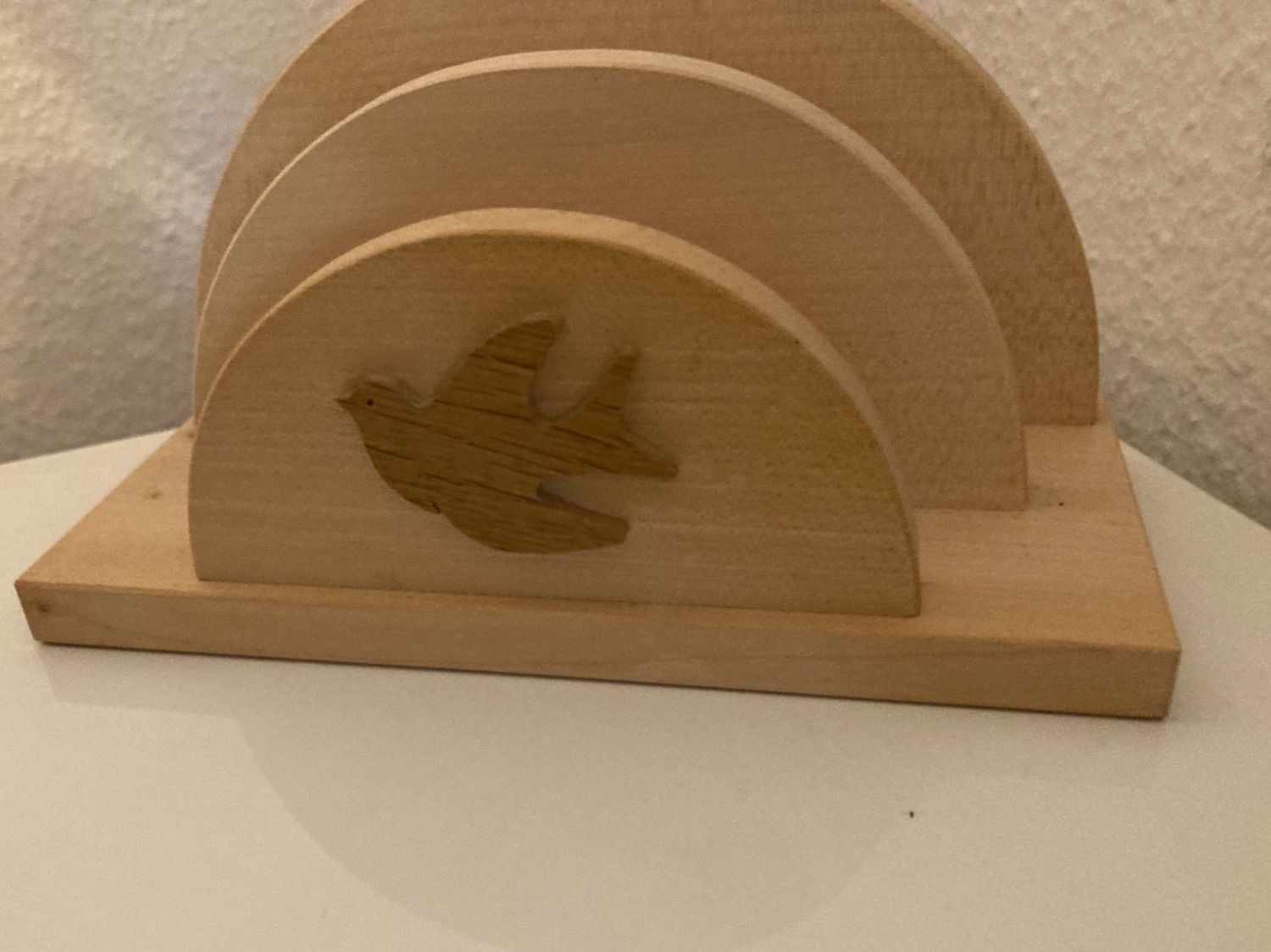 Wandhalterungen: Brief oder Serviettenhalter aus Holz(Nr.8) – Gebraucht aus Wallisellen von ASZT 4