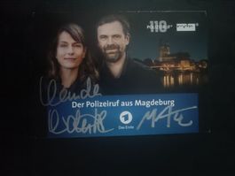 Matthias Matschke & Claudia Michelsen - handsigniert