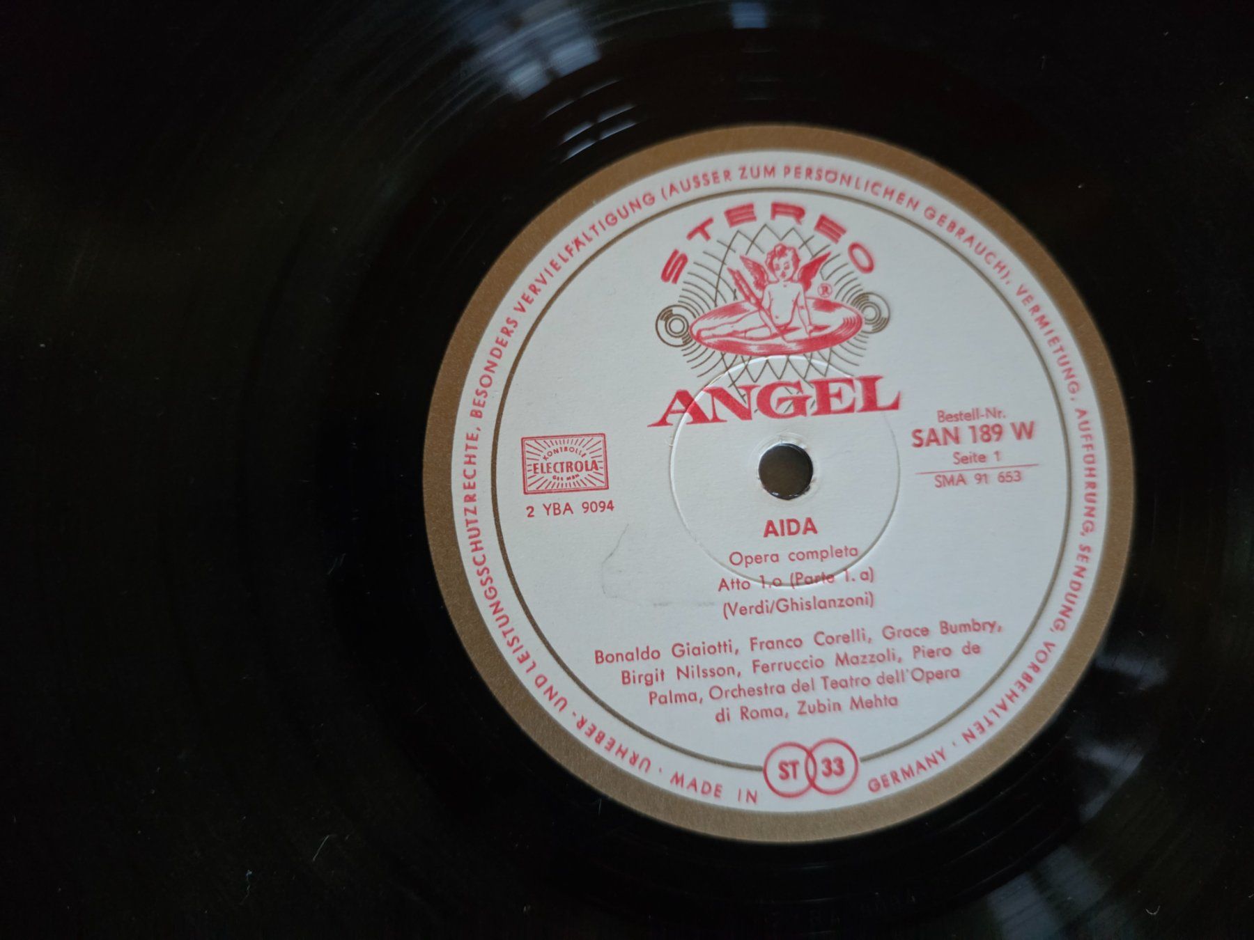 Dischi in vinile: LP Box Klassik Verdi AIDA 1967 – Usato da Walterswil BE venduto da Lonitti 3