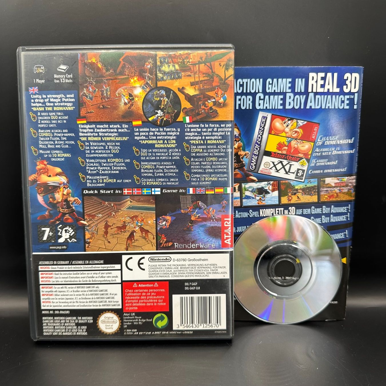 Nintendo Giochi: Asterix und Obelix XXL Gamecube – Usato da Düdingen venduto da Nerdworld 1