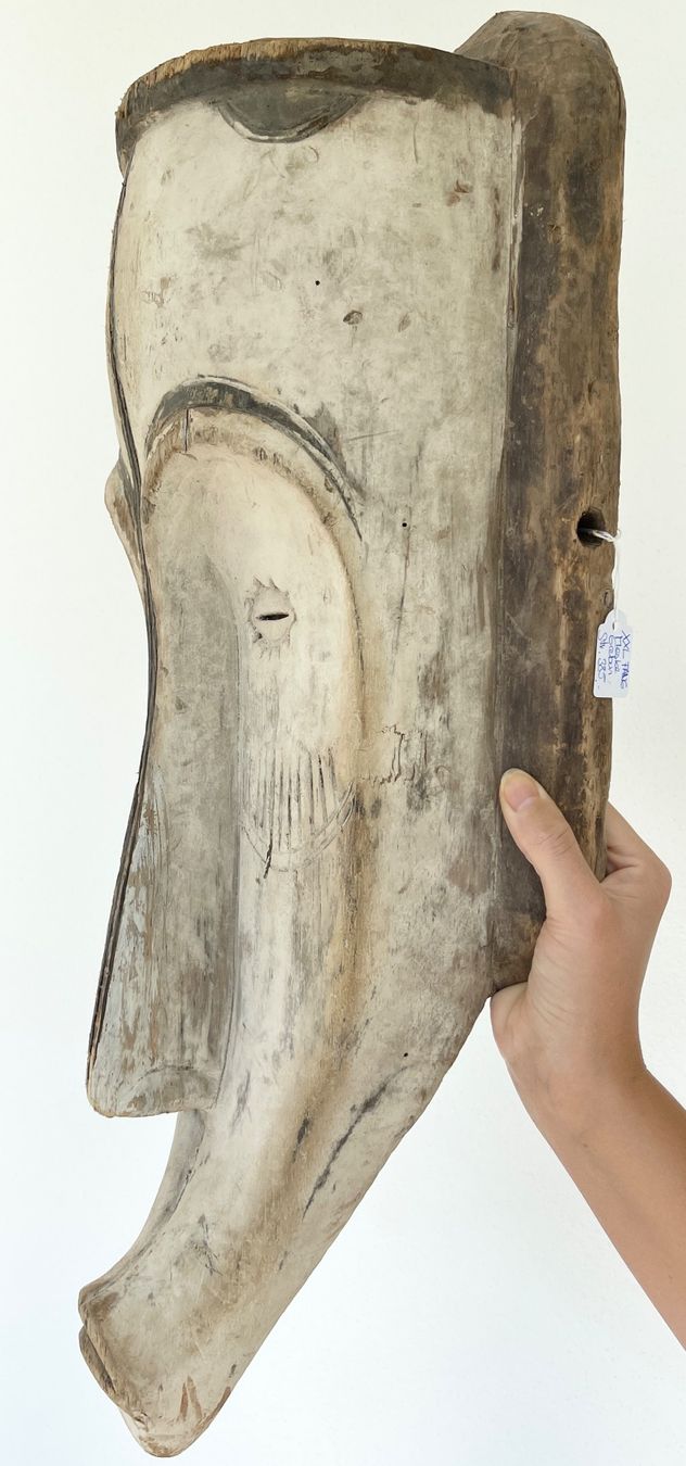 Skulpturen & Statuen: XXL alte Fang Maske Gabun Höhe 63 cm Top Stück – Gebraucht aus Rüthi (Rheintal) von Kunsthaus777 6