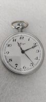 Marzia Handaufzug Eisenbahn Taschenuhr, Swiss Made