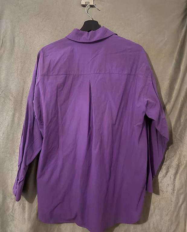 Camicette: Oversized Hemd / Bluse in Violett / Lila – Nuovo e nell'imballaggio originale da Oberurnen venduto da buesraak 1