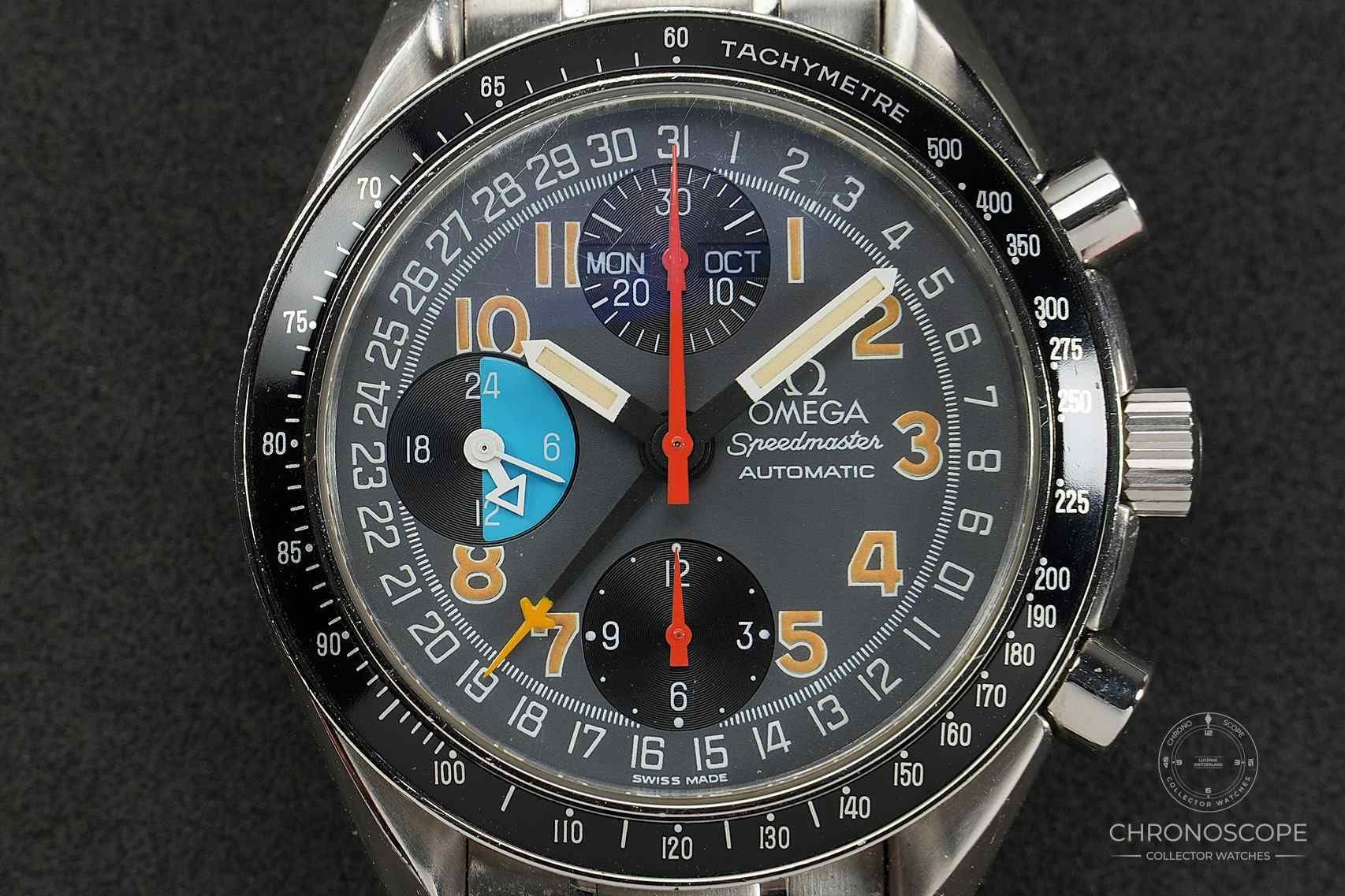 Omega Orologi: Omega Speedmaster Day Date Mark 40, original tritium dial – Usato da Luzern venduto da ChronoScope6004 6
