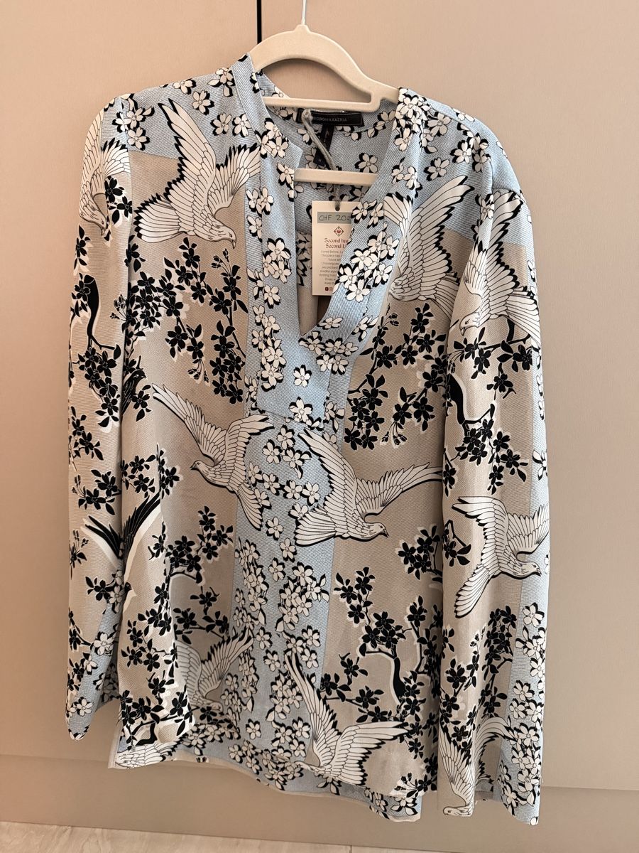Camicette: BCBGMAXAZRIA brid florar print top, size M, spring blouse! – Nuovo (secondo la descrizione) da Paradiso venduto da Ixaya.studio