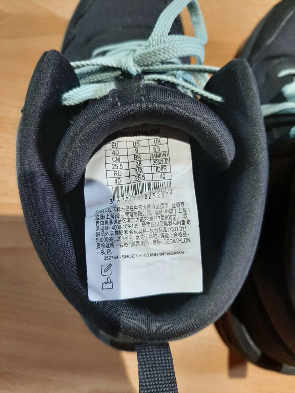 Decathlon Scarpe da uomo: Decathlon Wanderschuhe waterproof Gr.40 – Nuovo (secondo la descrizione) da Schwanden GL venduto da Evmolpia 6