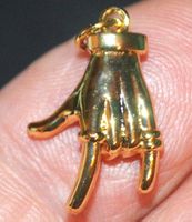 Anhänger D-869 – Hand goldig