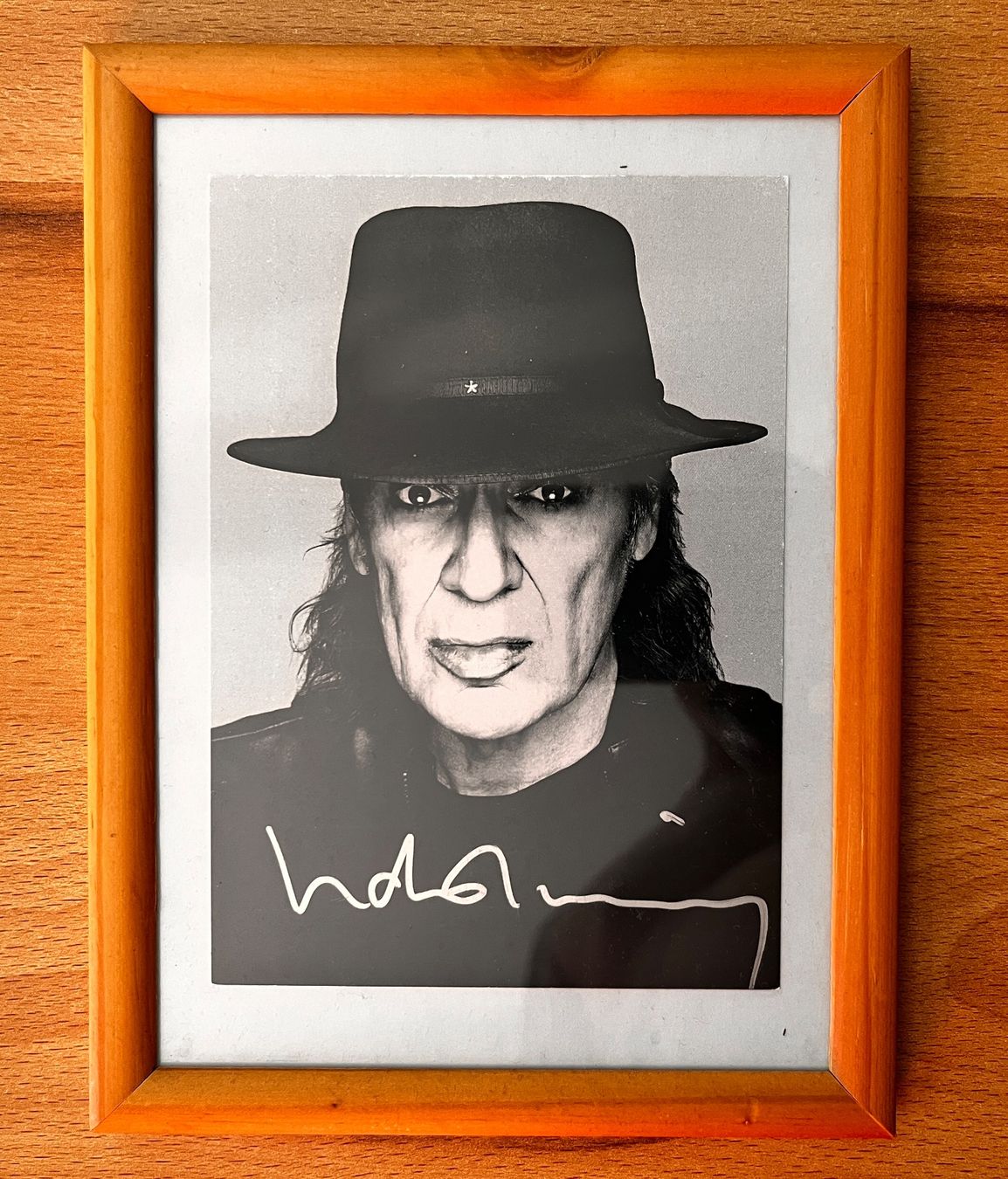 Autogramme: Autogramm Udo Lindenberg, gerahmt – Gebraucht aus Arlesheim von Vinylpferd