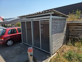 Container / Velounterstand