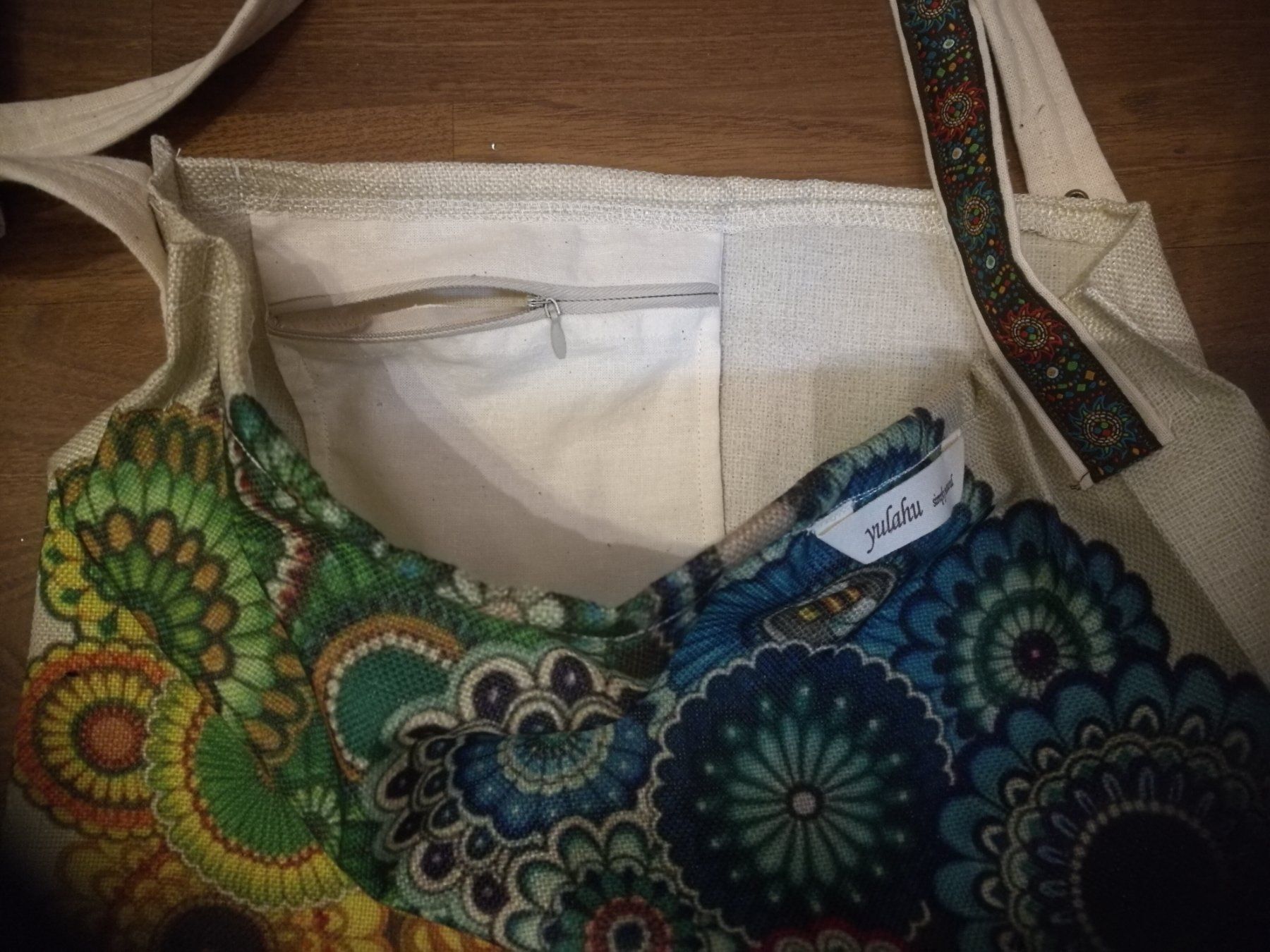 Taschen: Mandala Sommer Tasche mit Innentasche, neu – Neu (gemäss Beschreibung) aus Oberglatt ZH von JulFul 4