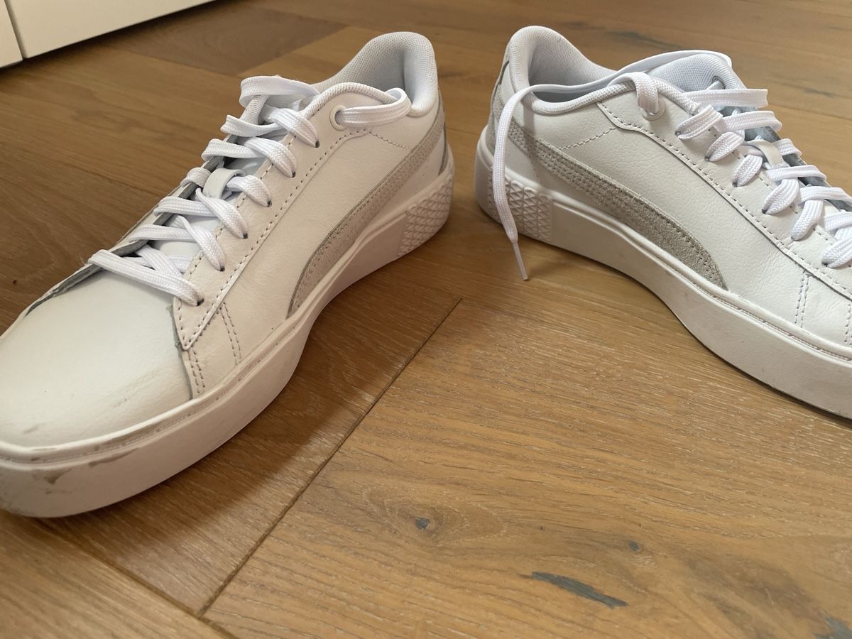 Puma Scarpe da donna: Puma Sneaker weiss, Grösse 40.5 – Nuovo (secondo la descrizione) da Varen venduto da Varoniereugen 3