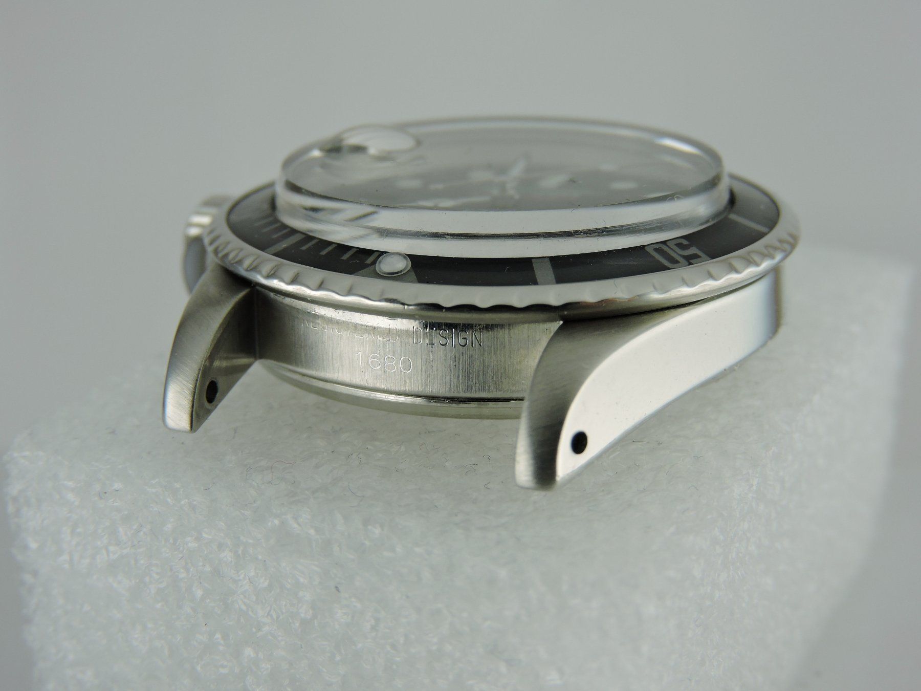 Rolex Orologi: 1972 Rolex Luminova Red Submariner 1680 MK8 – Usato da Bern venduto da Vintage-Oyster 7