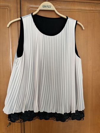 Blusa senza maniche 