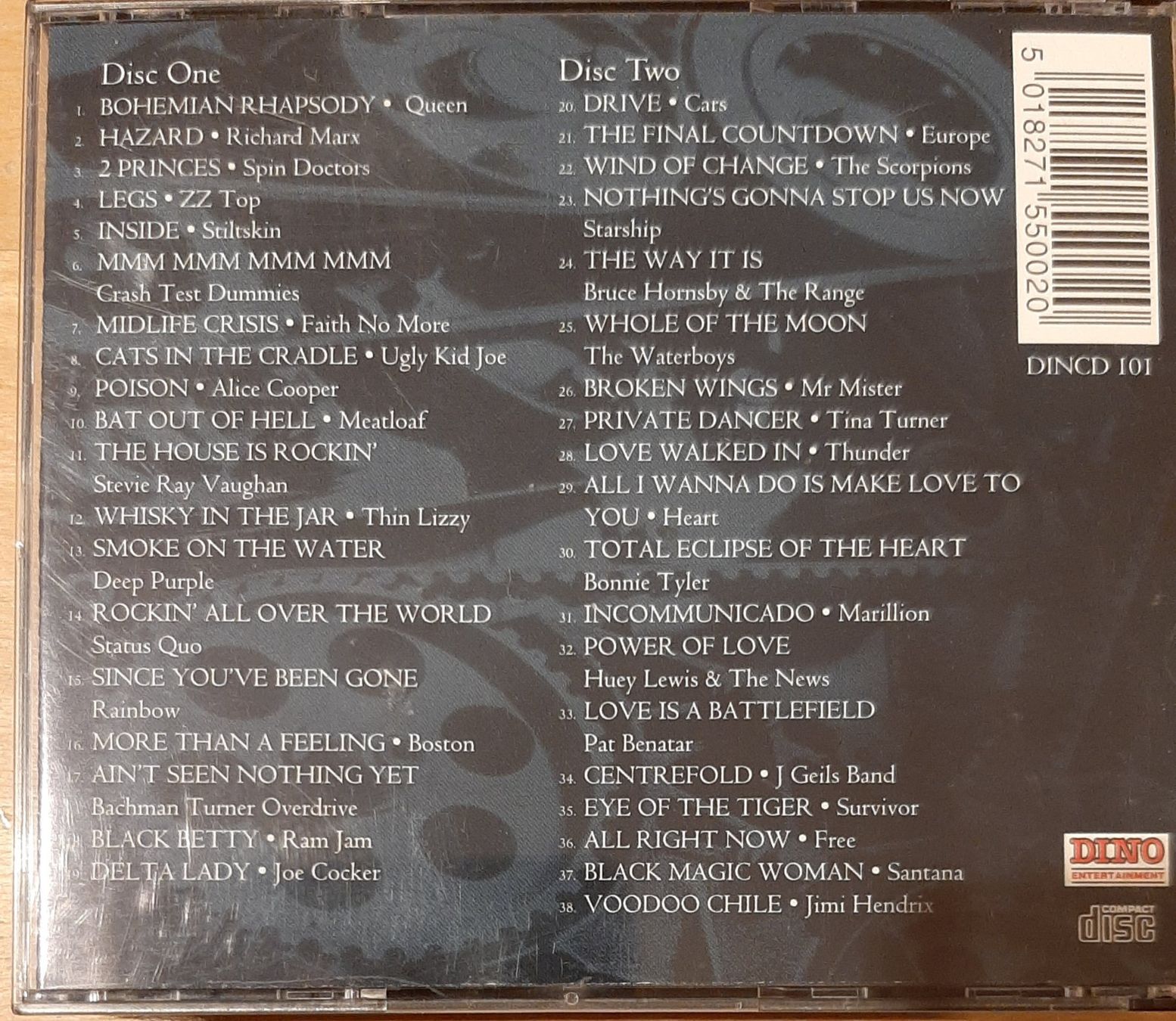 CDs: Rock Anthems - 38 Classic Rock Tracks, 2CD Rock Compilation – Gebraucht aus Schönenberg TG von Gregordini 1