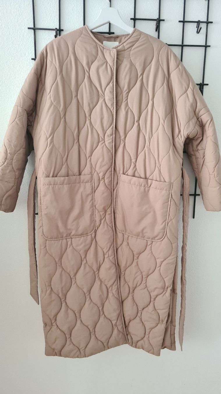 H&M Cappotti: H&M Stepp Mantel, Grösse S, Beige, Herbst/Winter – Nuovo (secondo la descrizione) da KRIENS venduto da Franzy_Blond10 3