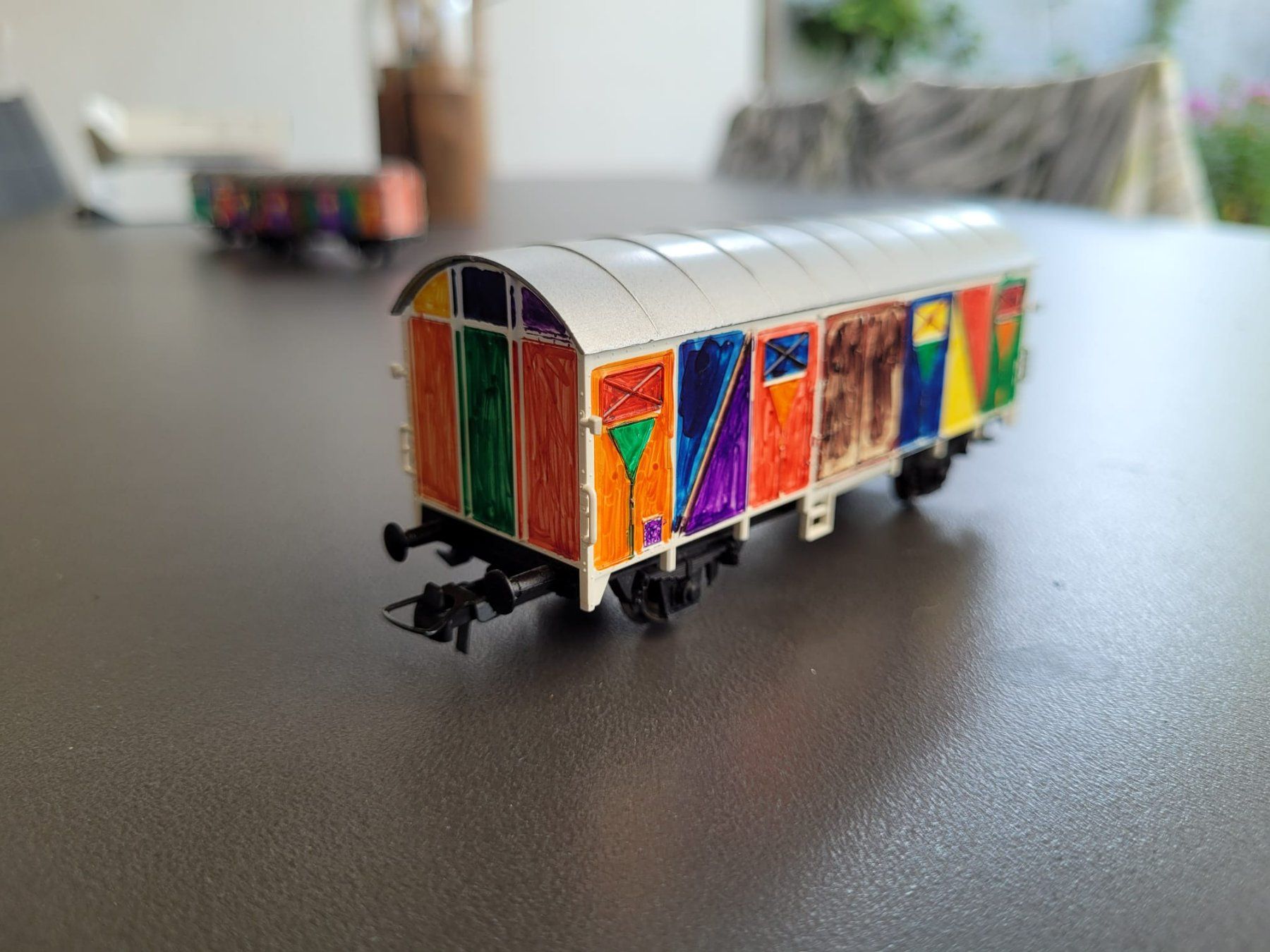 Roco Modellini di ferrovie: Eisenbahnwagen – Usato da Bünzen venduto da Floh99 1