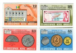 Briefmarken "Münzen". Nevis