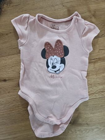 Minnie Mouse Disney Baby Body, Gr. 74, Kurzarmbody