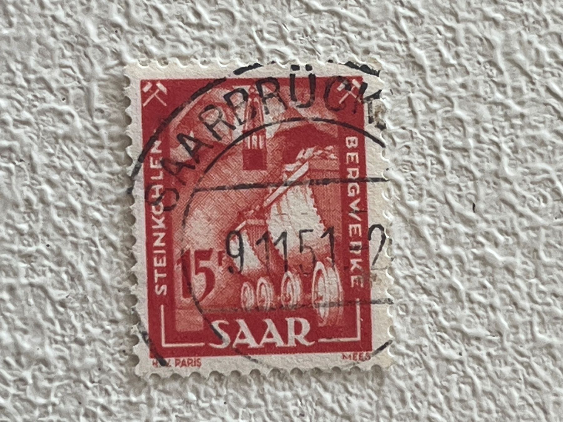 Alle Briefmarken: SAAR Briefmarke – Gebraucht aus Chiasso von AzenYa