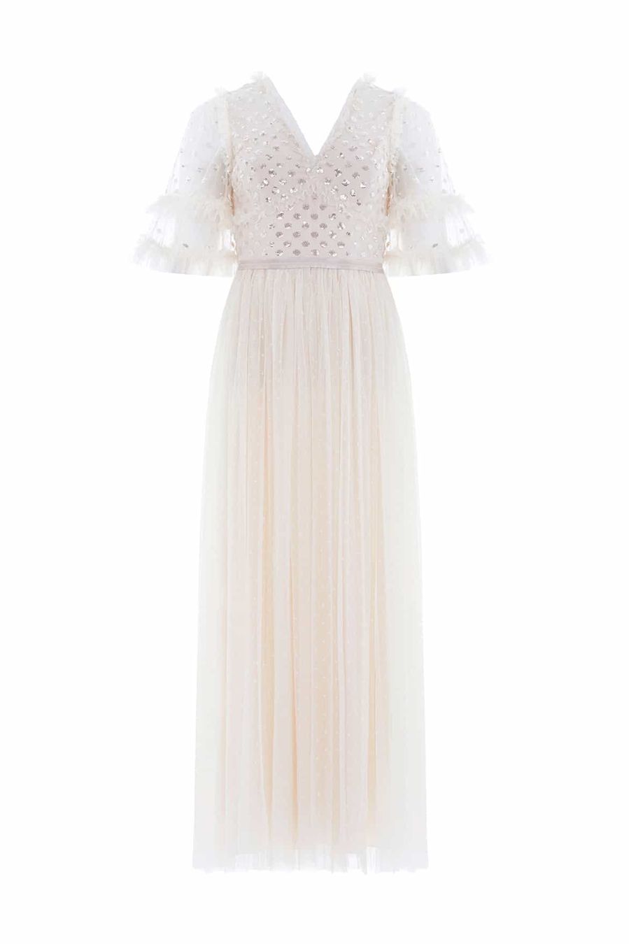 Vestiti: NEEDLE & THREAD- BALLKLEID - CREAM NEU! Orginalpreis 465.- – Nuovo e nell'imballaggio originale da Zürich venduto da luxuryoutlet1 4