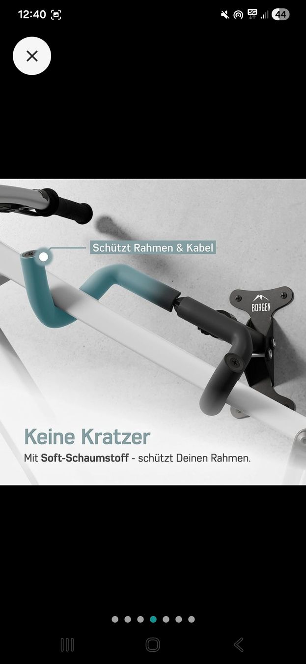 Supporti per biciclette: Fahrrad Wandhalterung klappbar – Nuovo e nell'imballaggio originale da Urtenen-Schönbühl venduto da ger_lv75 5