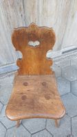 Antike Stabelle In Nussbaum Holz 