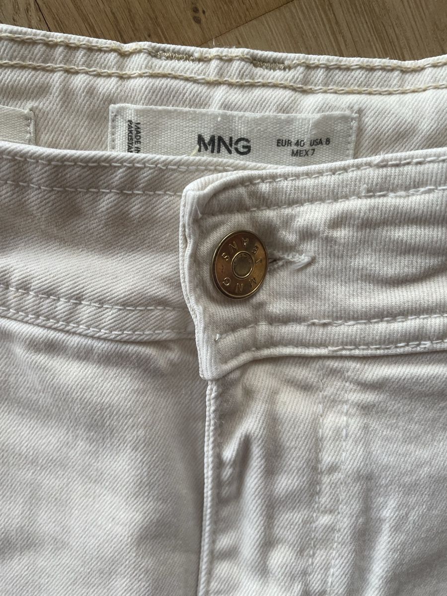Mango Jeans: MNG Hose, Gr. 40, hellbeige, Wide Leg – Usato da Oberwil BL venduto da another-day-of-sun 3