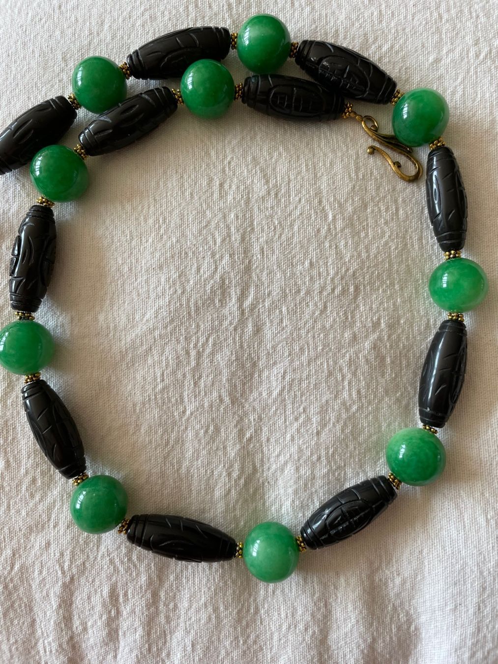 Ketten: Collier aus Onix und ? – Neu (gemäss Beschreibung) aus Zürich von aannnnaa48