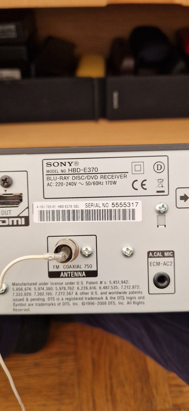Sony Sistemi audio & multimediali: Sony Blu-ray Heimkino-System mit 5.1 läuft einwandfrei – Usato da basel venduto da oen25kze 3