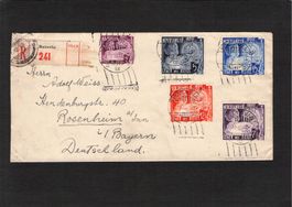 Niderländisch - Indien,Kompl.Satz Mi-Nr. 234-38,gel.7.12.36