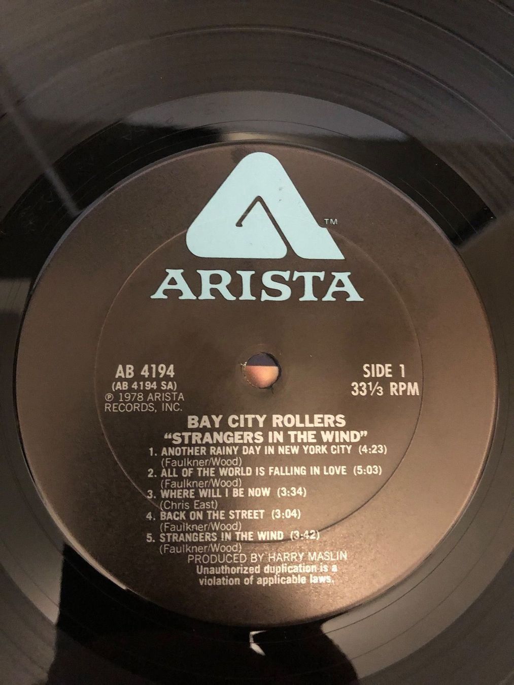 Dischi in vinile: Bay City Rollers-Stranger In The Wind LP – Usato da Schübelbach venduto da Klabauterli 2